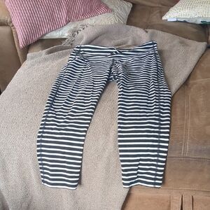 Striped Womens Athletic Leggings